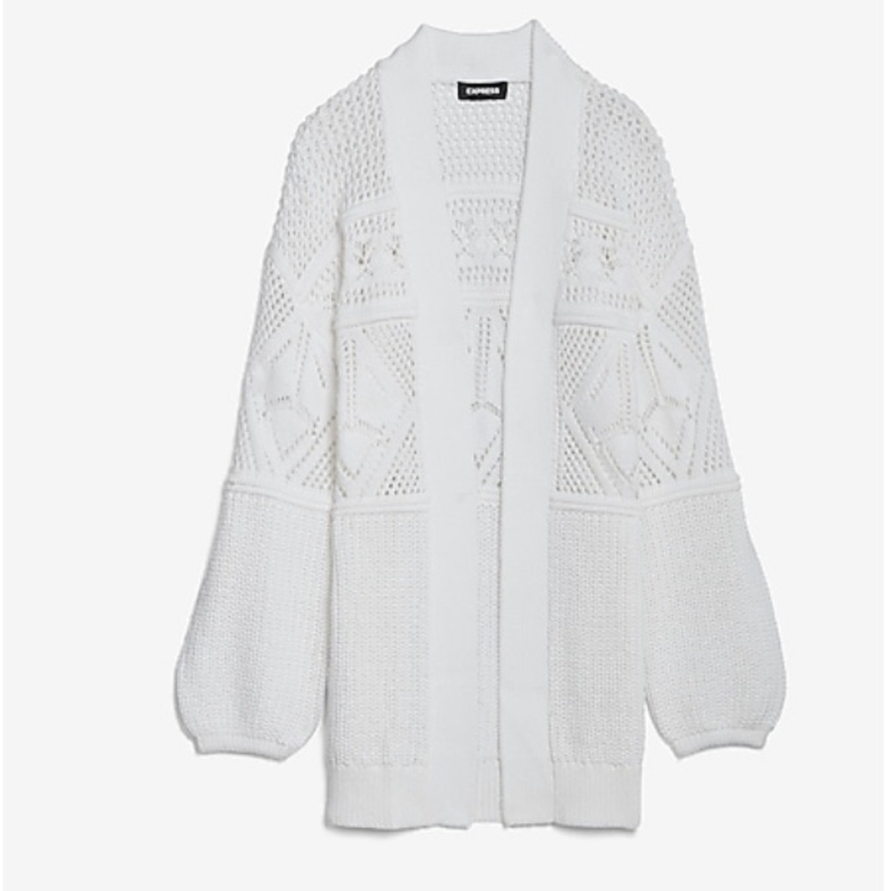 Balloon Sleeve Cardigan